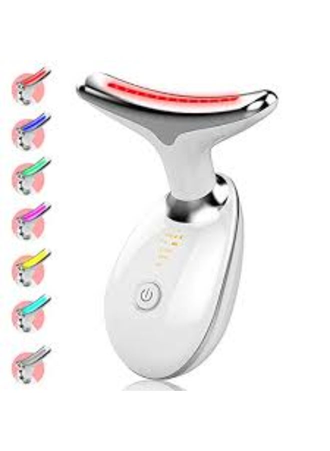 EMAAZZ LLC LED Light Therapy Neck & Face Massager | Electric Skin Tightening Anti Aging and Wrinkle Removal Beauty Device - Image 5